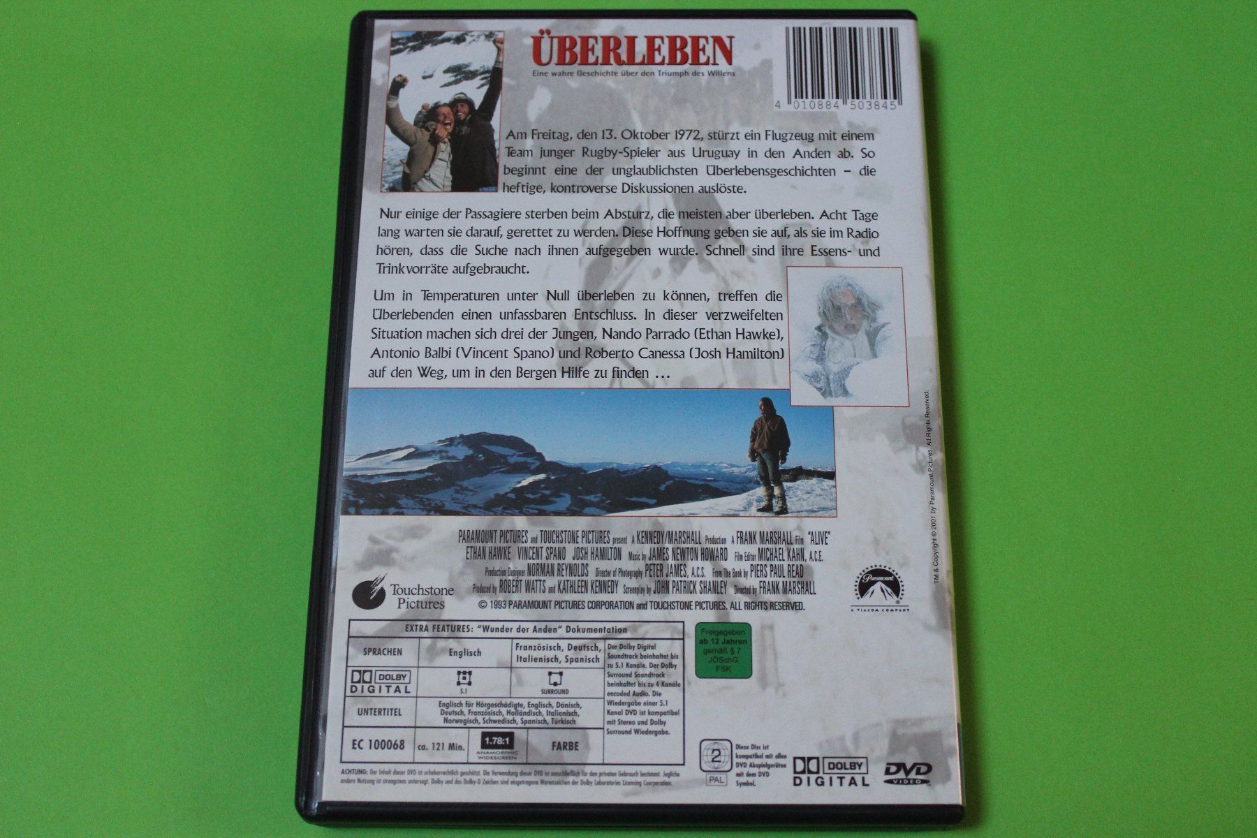 Tutti i DVDs: ALIVE - ÜBERLEBEN DVD 1993 – Usato da Tübach venduto da JamesStone 2