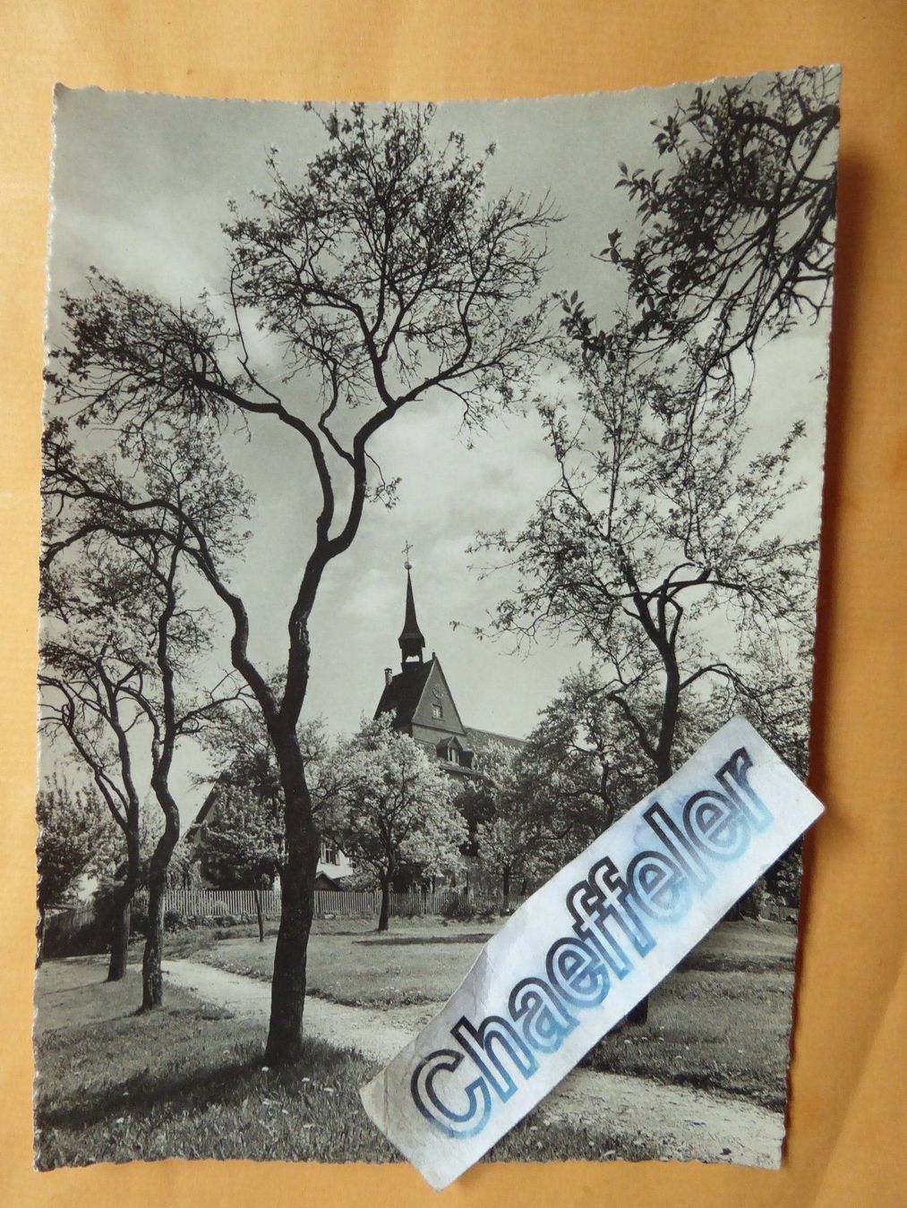 Cartoline postali: 1949 St. Chrischona – Usato da Zürich venduto da Chaeffeler