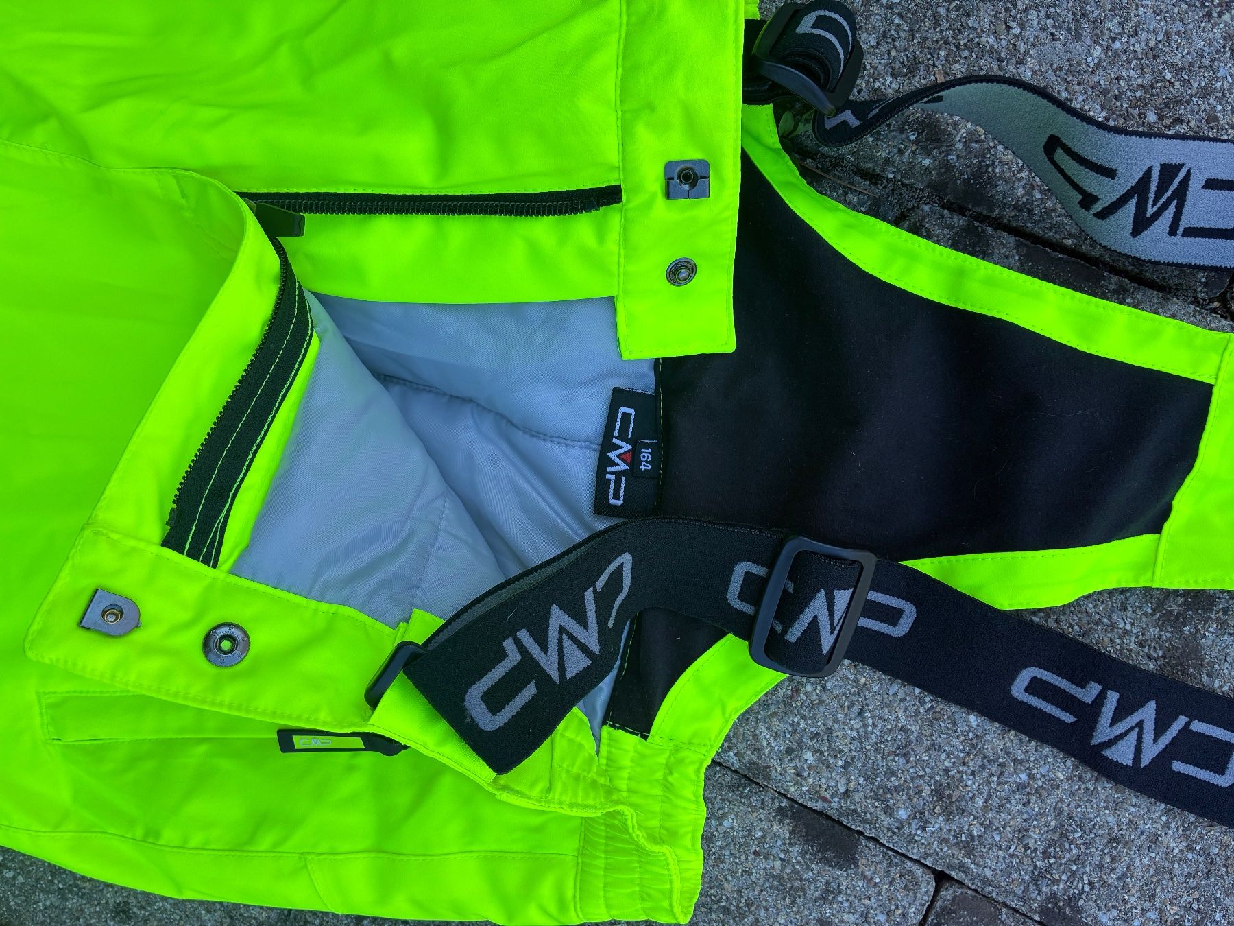 CMP Pantaloni: Skihose CMP neon-gelb Grösse 164 – Nuovo (secondo la descrizione) da Bertschikon Gossau venduto da Fabienne8008 1