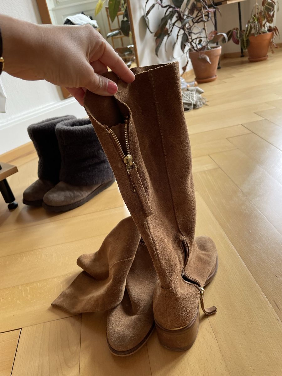 Stradivarius Scarpe da donna: Wildleder Stiefel 36 – Usato da Basel venduto da BiancaCCC 3