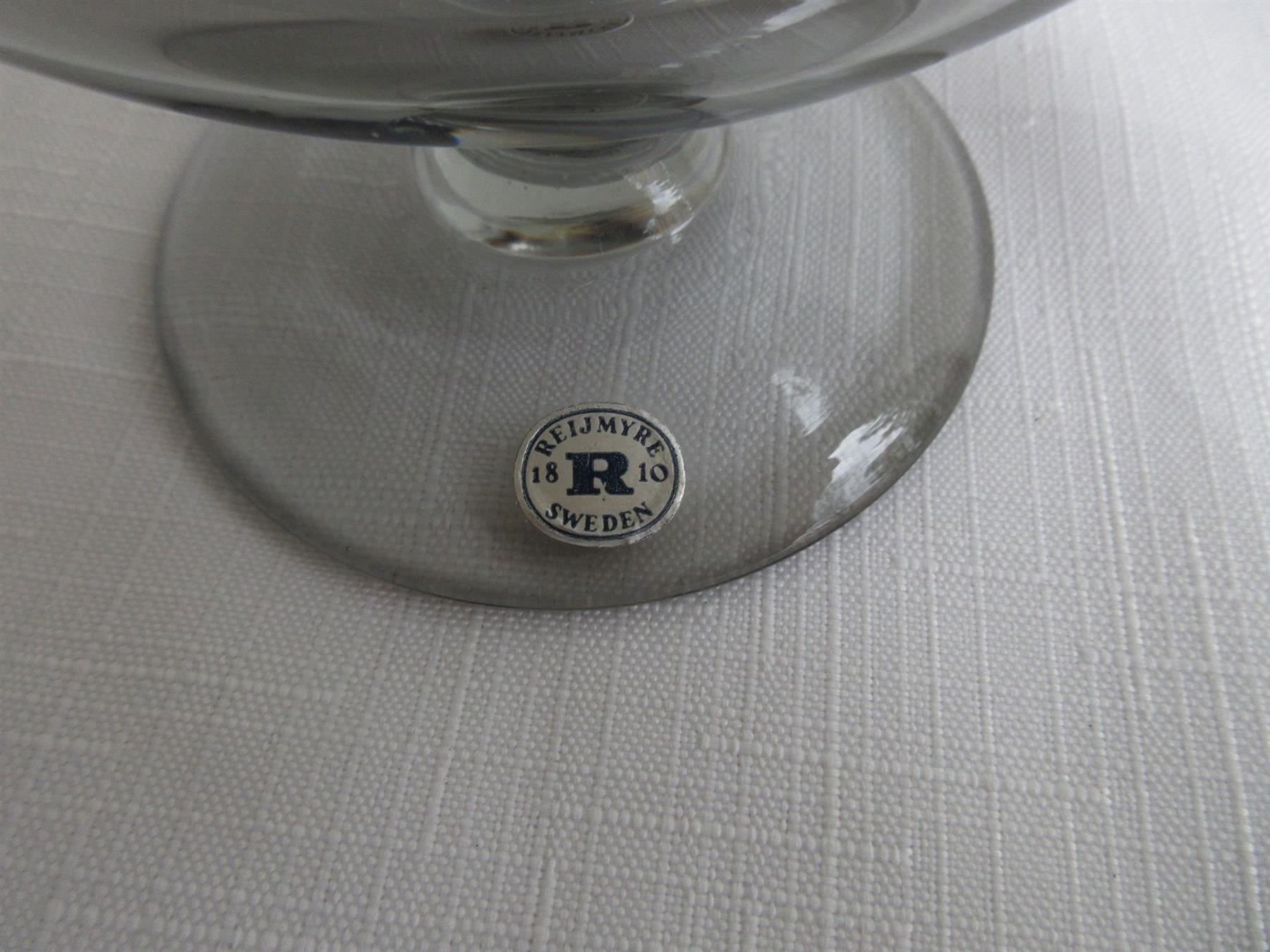 Caraffe: Reijmyre "Doughnut", Rauchglas, selten – Usato da Binningen venduto da Oldfashion 4