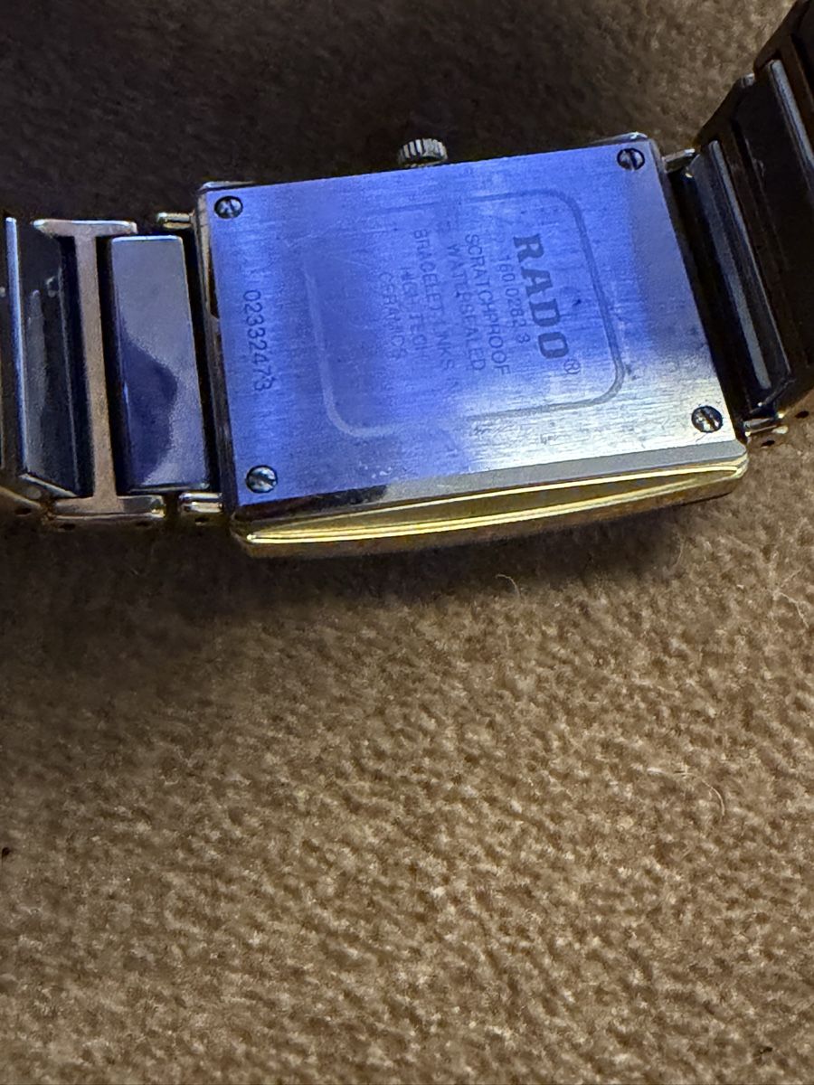Rado Orologi: Rado Integrale Silber/Gold – Usato da Luzern venduto da Christian-07 4