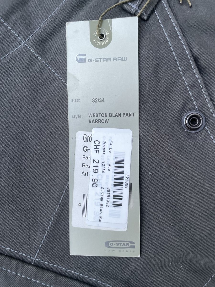 G-Star Pantalons: G-Star Hose – Neuf (Voir description) à Tägerwilen par Shaimaa 3