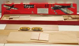 Seltenes Schuco Hegi Modell 40 Flugzeug(em320)