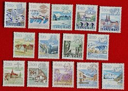 TIERKREISZEICHEN SATZ KOMPLETT 680 -693 AB 1982** POSTFRISCH