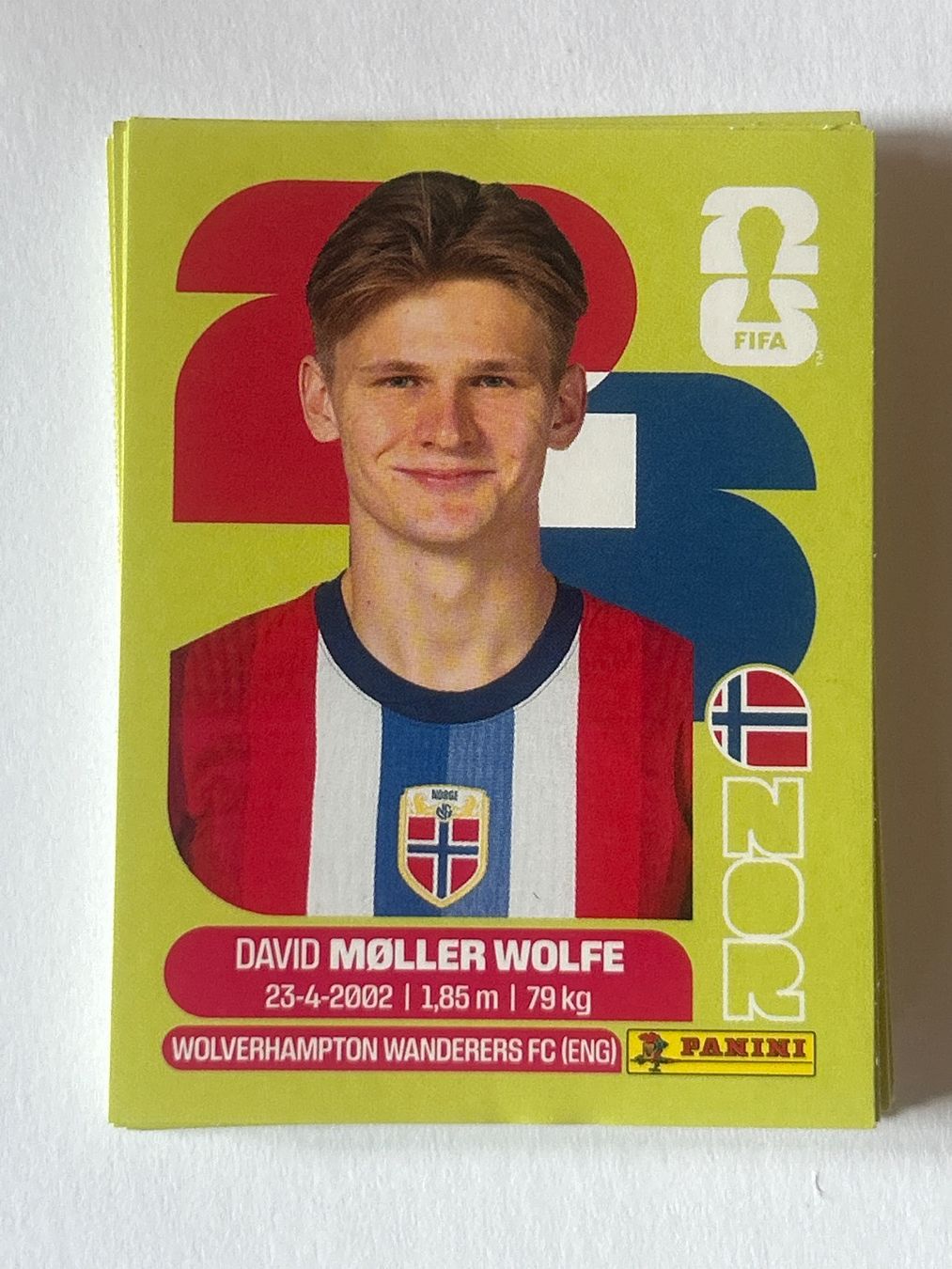 Panini Sammelbilder & Trading cards: Panini WM 2026 Sticker - Moller Wolfe NOR 7 – Neu (gemäss Beschreibung) aus Troistorrents von sim_d75d