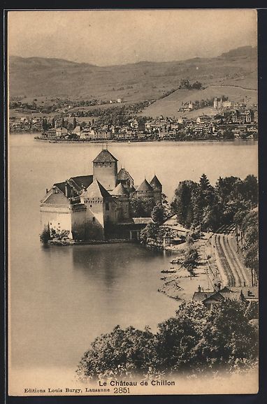 Cartes postales: AK Chillon, Le Château, 1906 – D'occasion à Berlin par bartko-reher