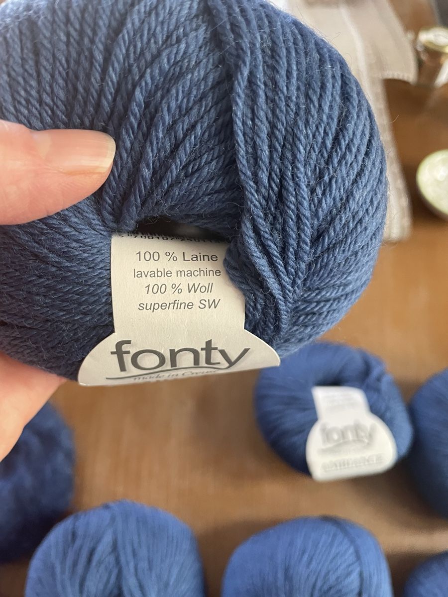 Fonty Lana: Wolle Fonty blau – Nuovo e nell'imballaggio originale da Winterthur venduto da Fabelhaft123 4