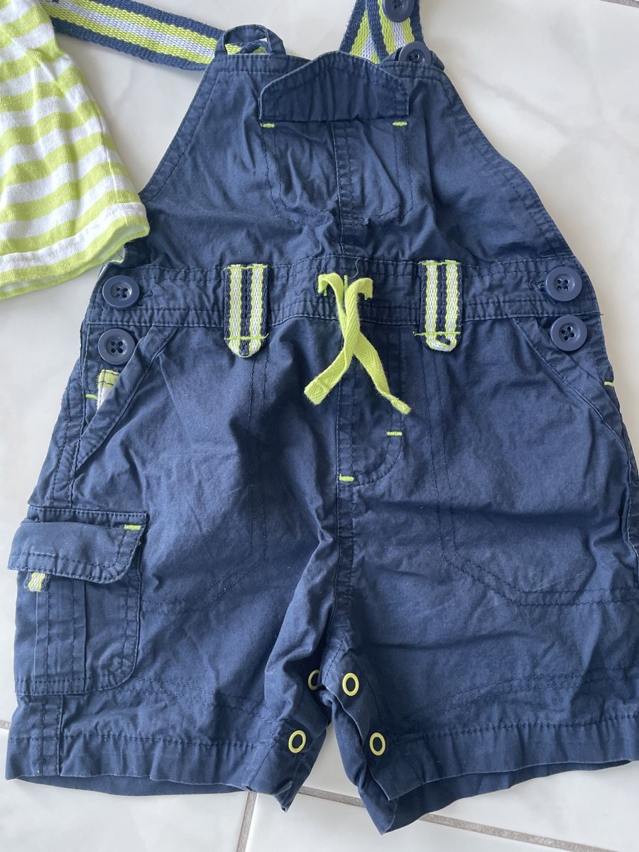 Lotti & Set di vestiti: Latzhose und Shirt Gr 80 – Usato da Kriens venduto da boramisch 1