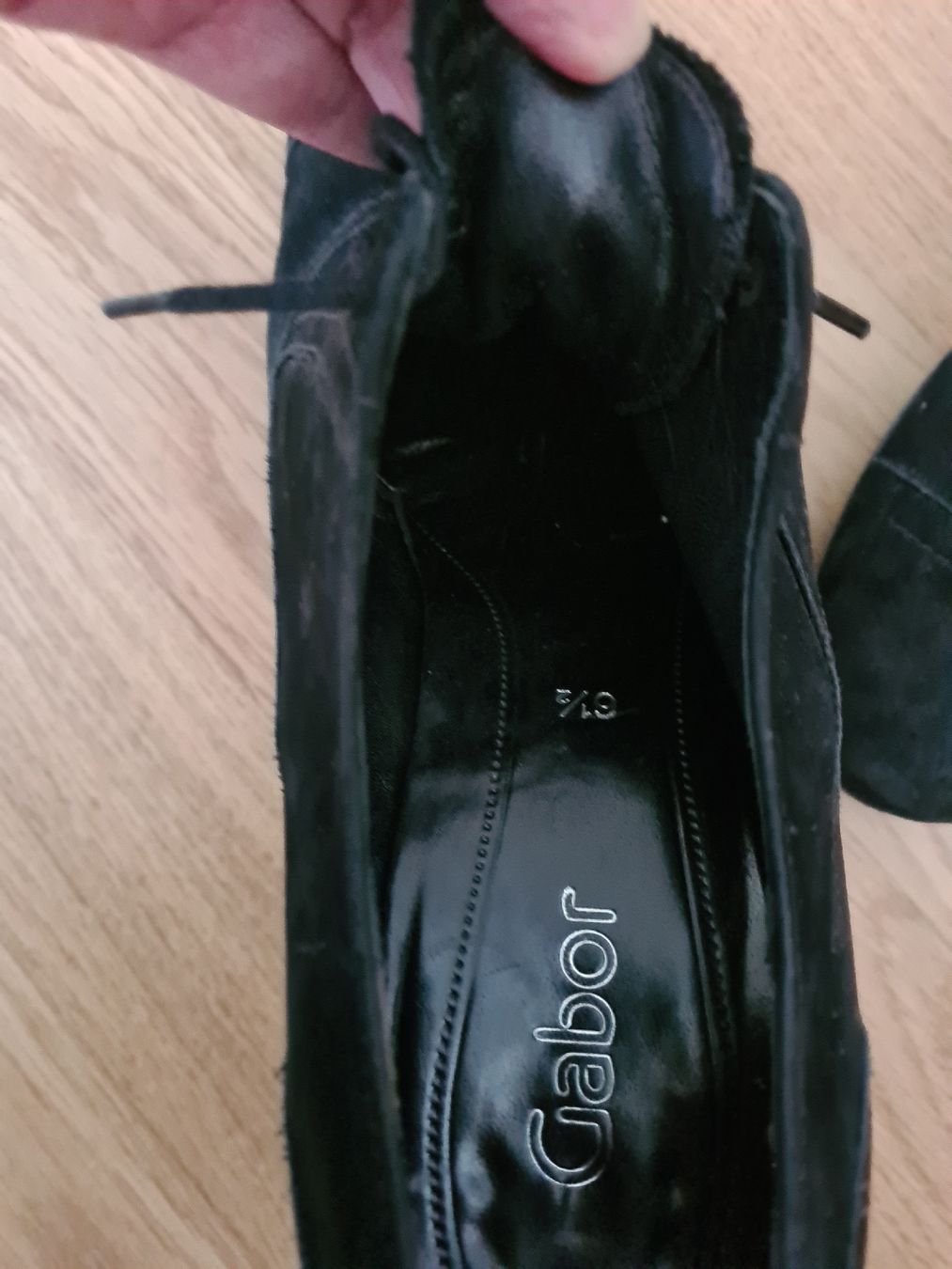 Gabor Scarpe da donna: Gabor Schnürschuhe Schwarz Grösse 40 – Usato da Horw venduto da Mirii91 2