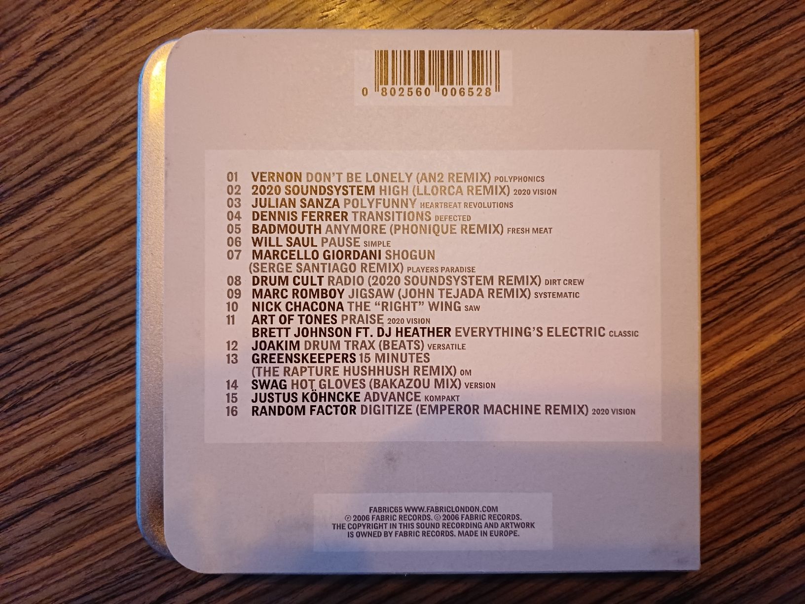 CDs: Fabric 33 - Ralph Lawson CD – Neuf (Voir description) à Begnins par Drastic-Sound 1