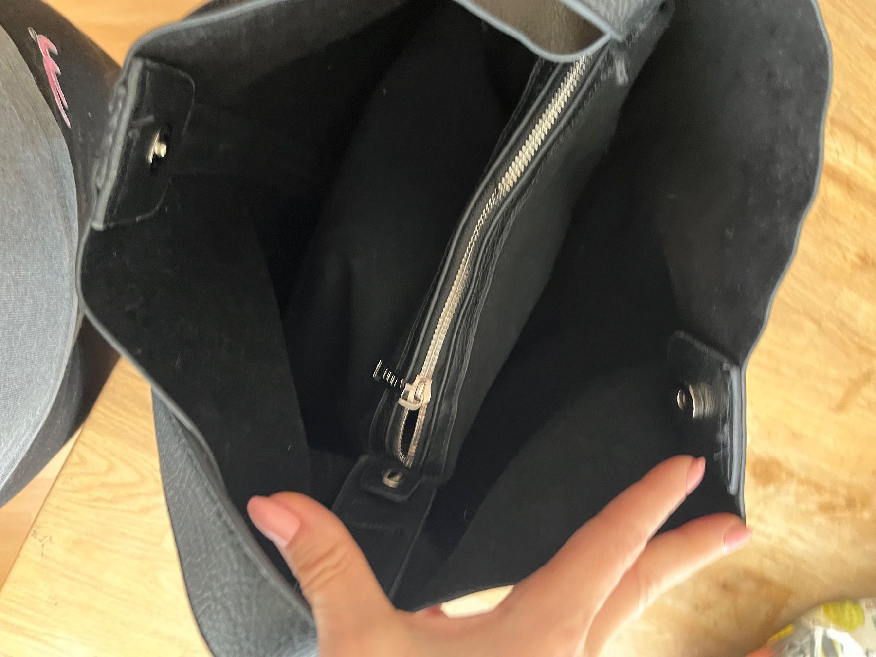 Borse da donna: Tasche Lederimitat schwarz – Usato da Aarau Rohr venduto da Sara039 1