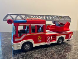 Playmobil Feuerwehrauto Leiteteagen