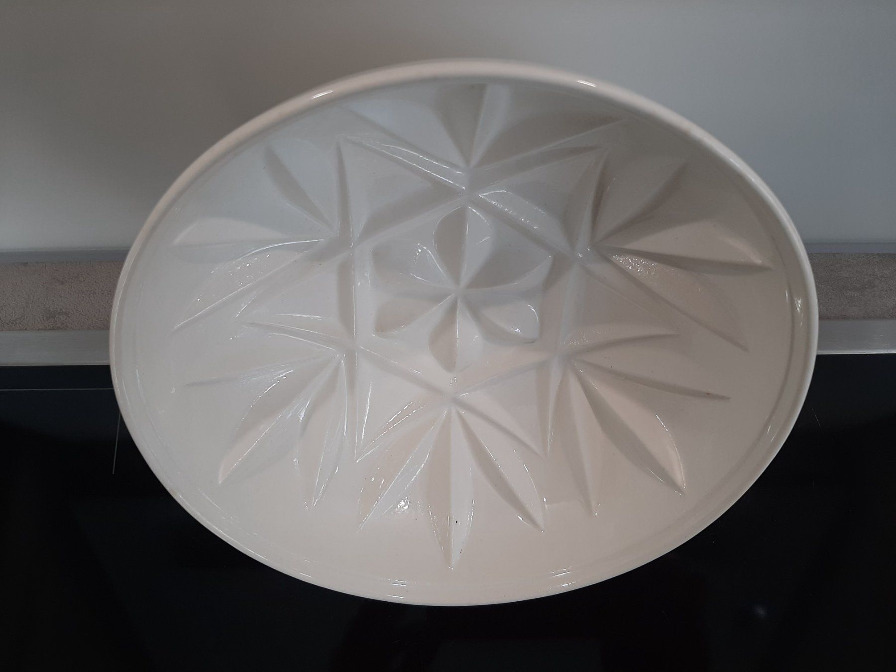 Backformen: Antike Puddingform Backform Max Rösler Keramik Germany Creme – Gebraucht aus Erschwil von Karabella 7
