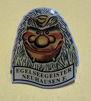 Pin Egelseegeister Neuhausen F. Plakette, Vintage Rarität