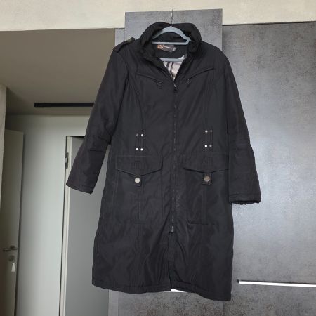 🐸 MANTEL SCHWARZ 40 PARKA JACKE WINTERJACKE MANTEL