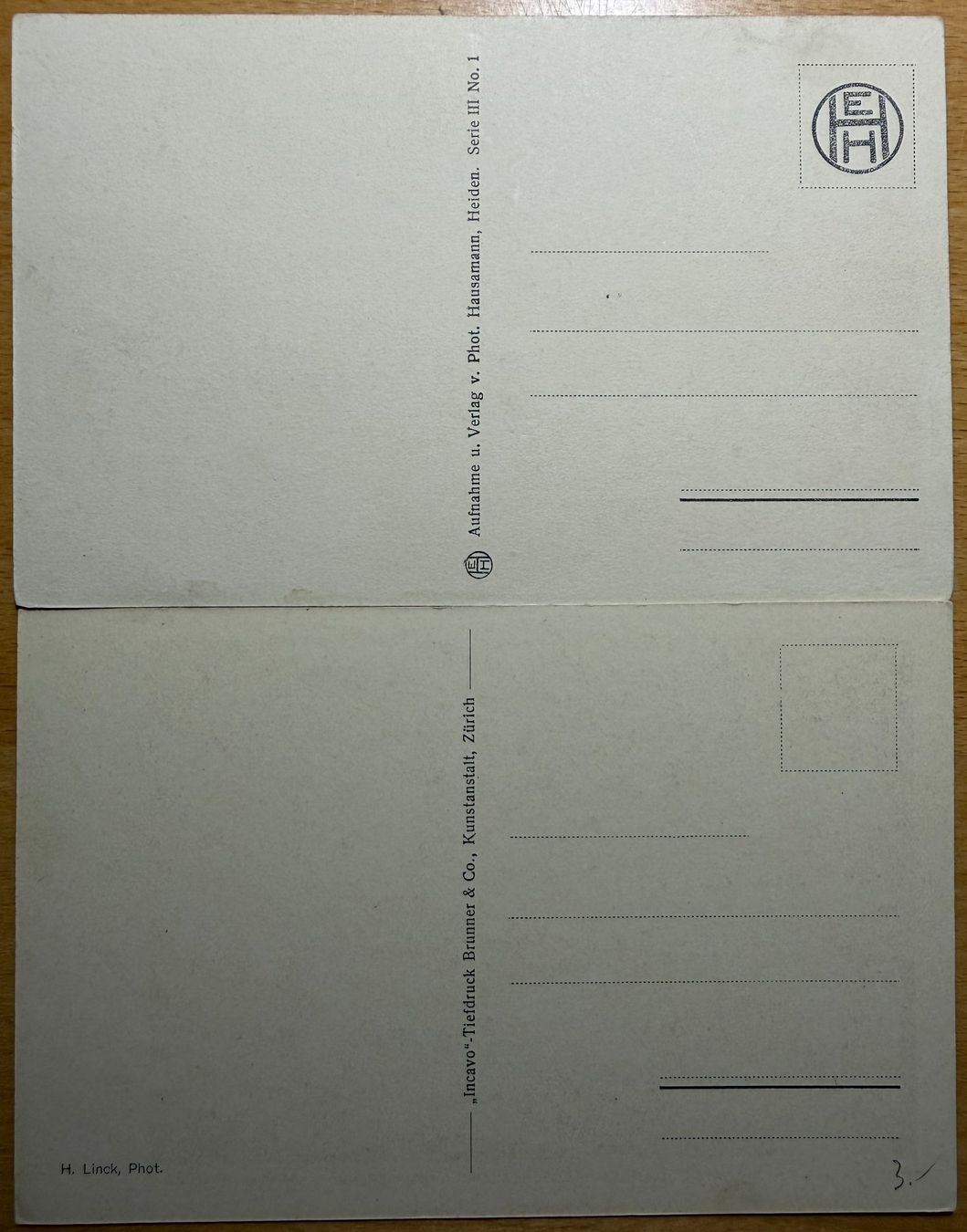 Cartoline postali: Kanton St. Gallen 2 alte Ansichtskarten – Usato da St. Gallen venduto da Cheirodon 1