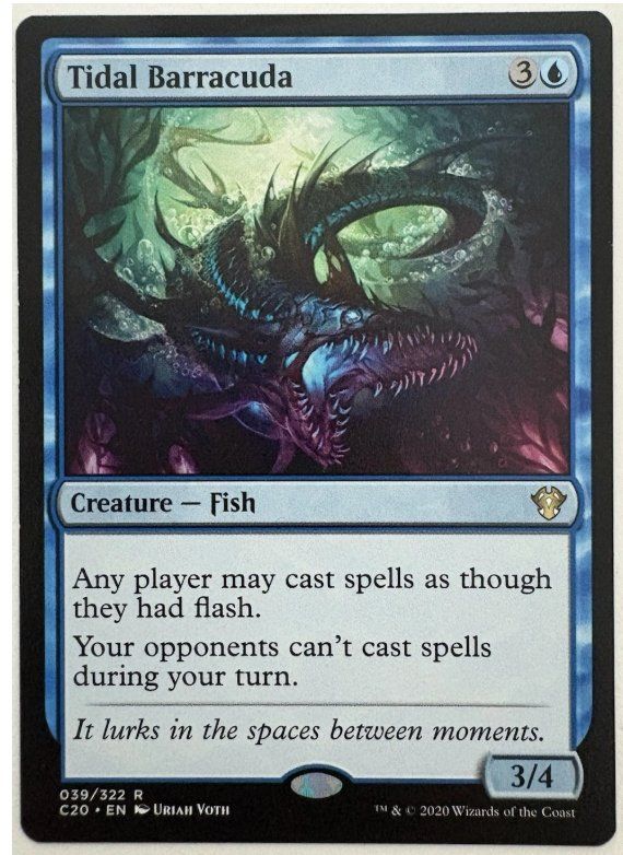 Magic The Gathering Carte collezionabili: Tidal Barracuda - MtG - EN – Usato da Bolligen venduto da Gurkenfeld