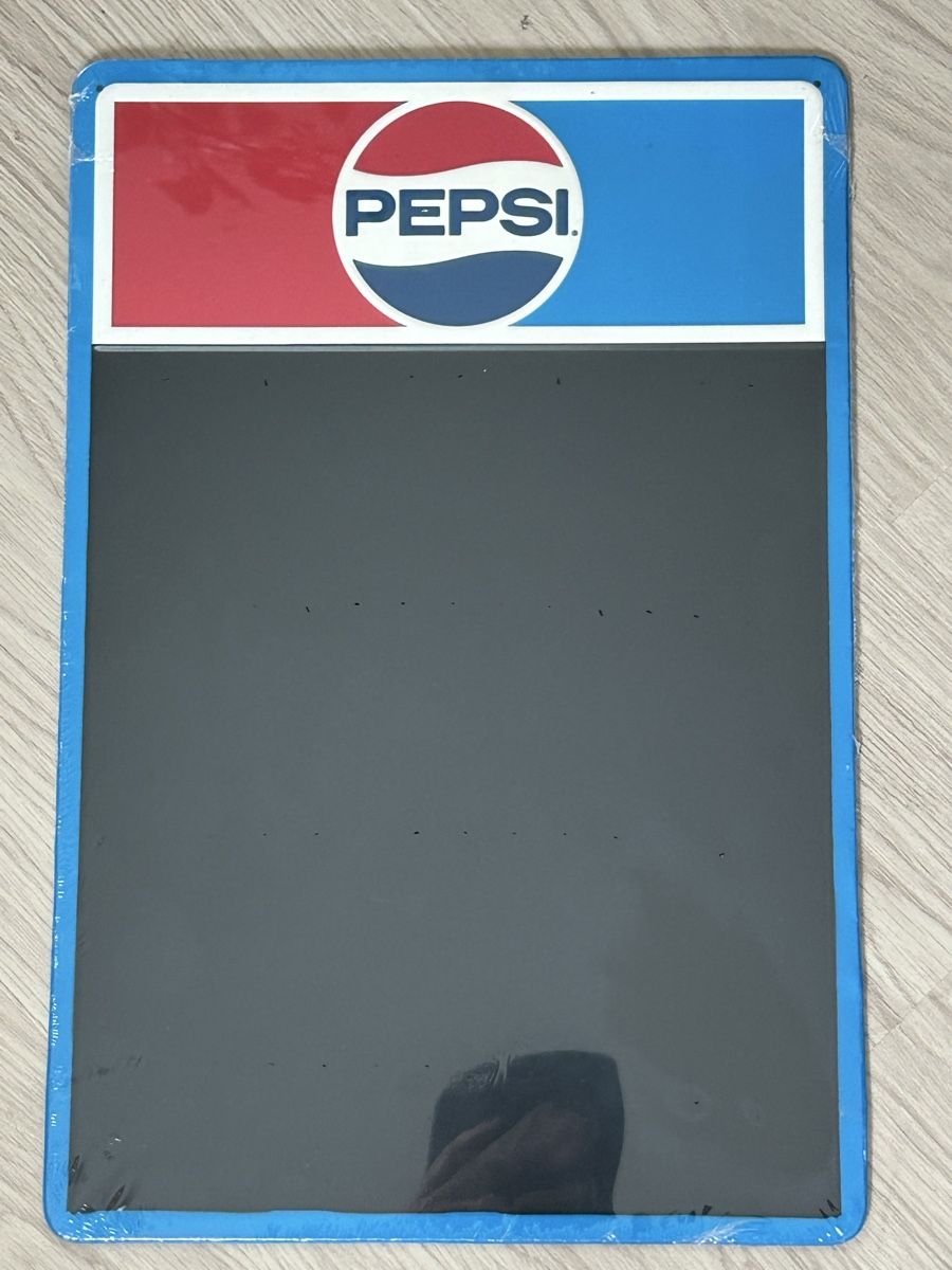 Pepsi Schilder: Plaque métal ardoise Pepsi! – Neu (gemäss Beschreibung) aus Thierrens von Bigla