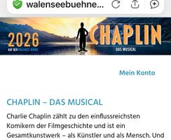 CHARLIE CHAPLIN - DAS MUSICAL 2.07.