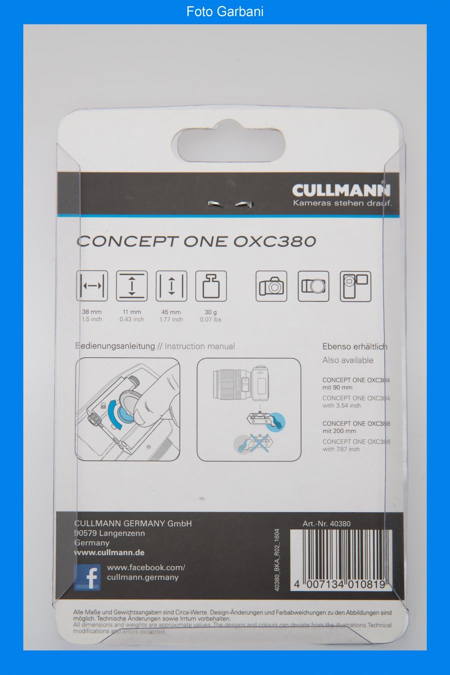 Staffeleien: Cullmann Concept One OXC380 – Neu und originalverpackt aus Muralto von FotoGarbani 1