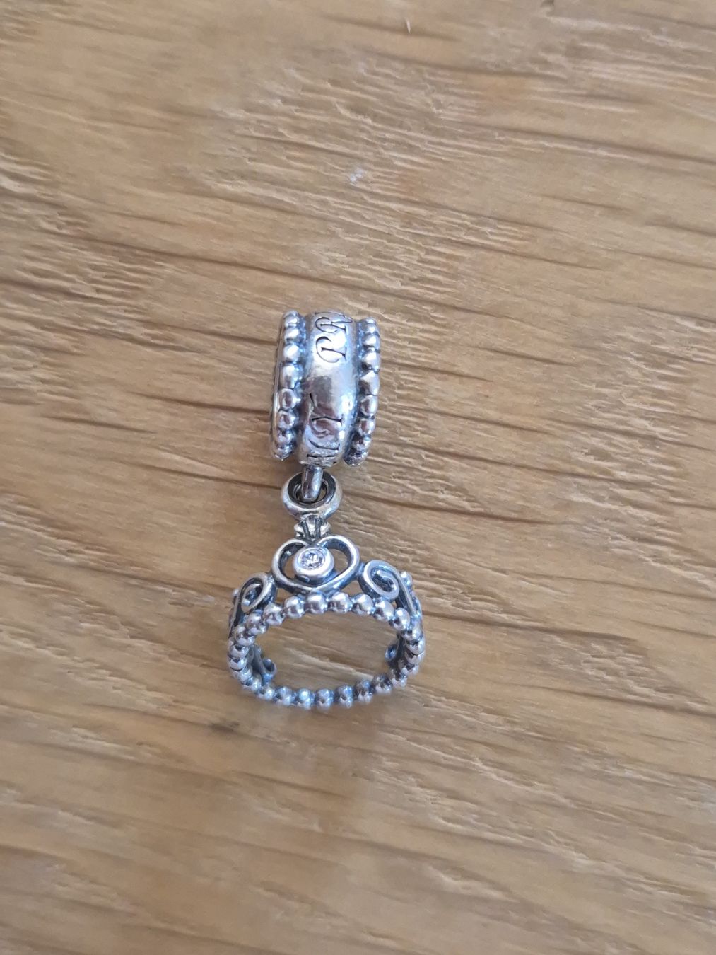 Pandora Ciondoli: Pandora "My Princess" Krönchen Charm 925 Silber – Usato da Zuzgen venduto da SaBee91 1