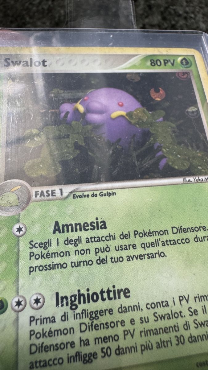 Pokémon Carte collezionabili: Swalot Holo reverse 50/101 Ex Hidden Legends – Usato da Belprahon venduto da Rob_ain 2