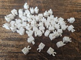 lego 60475b lot de 55 pièces White Brick, Modified 1 x 1