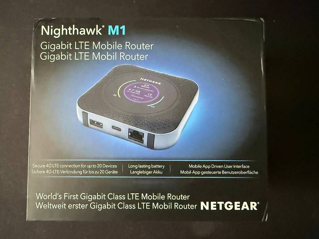 Modem & Router: Netgear Nighthawk M1 Router – Usato da Knutwil venduto da SamScythes87