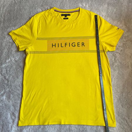Tommy Hilfiger T-Shirt Gelb XL Slim Fit Top Zustand