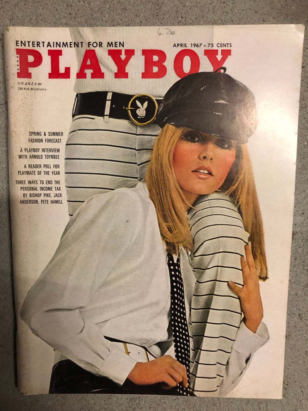 Zeitschriften & Magazine: US Playboy April 1967 aus Sammlung – Gebraucht aus Rämismühle von