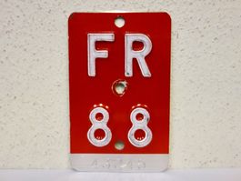 FR 88 VELONUMMER - FAHRRADSCHILD 1988