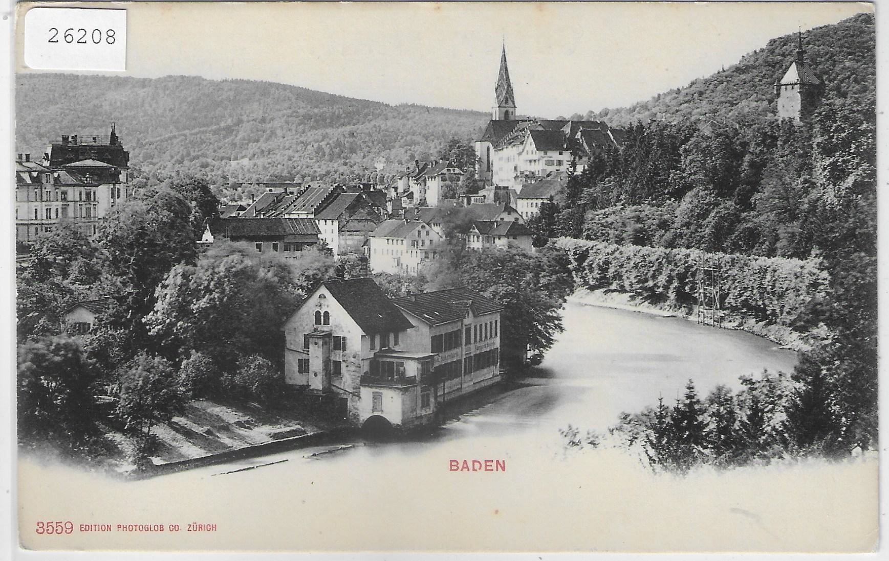 Cartoline postali: Baden - Stadtpartie – Usato da Ettingen venduto da Kartenplanet
