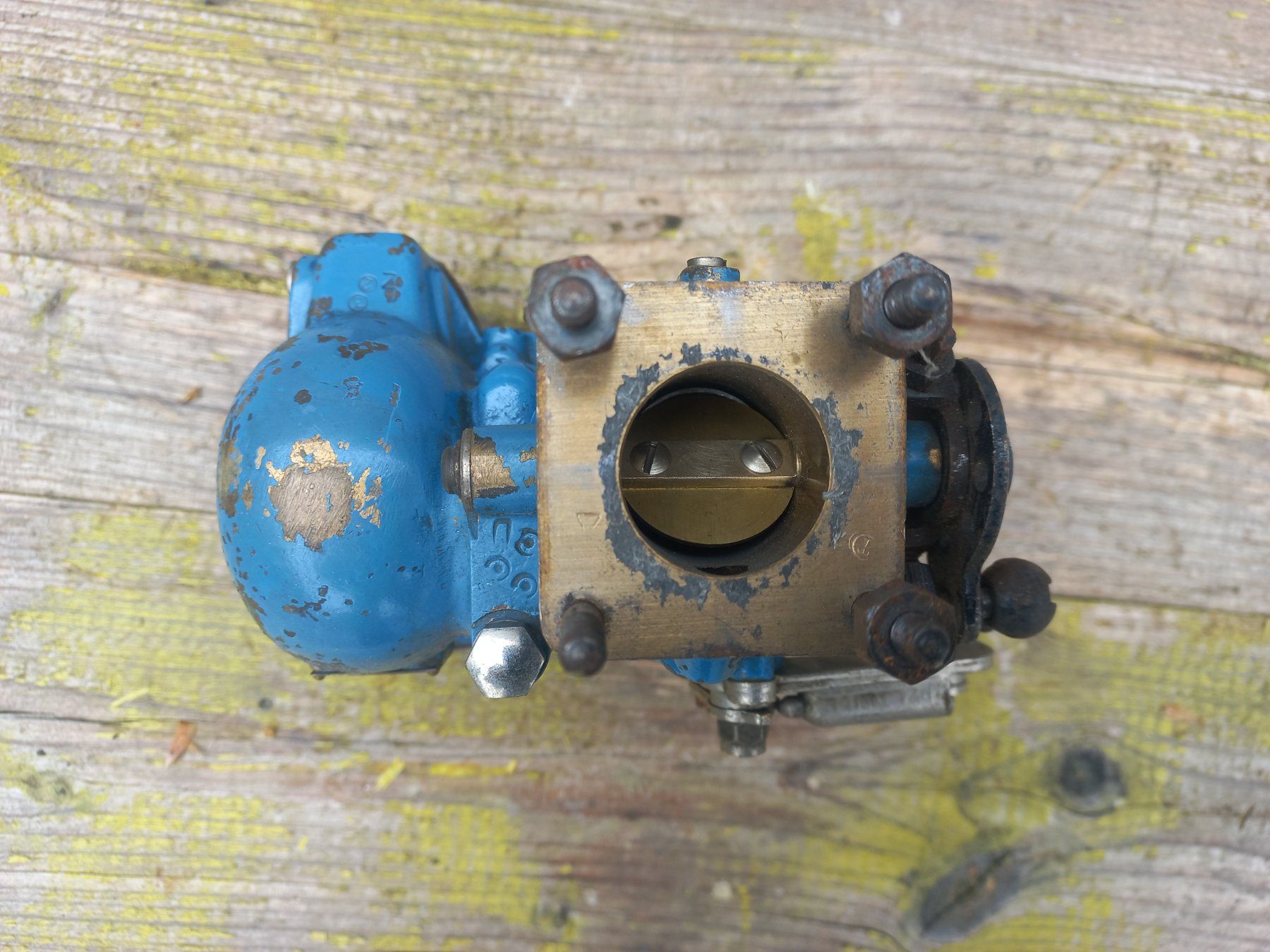 Tutti pezzi di ricambio auto: rarer Oldtimer Messing / Bronze Vergaser WEBER Tipo 26 DR – Usato da Dulliken venduto da Dullikenlerchclassic 6