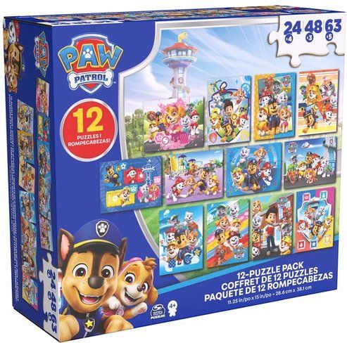 Puzzle: PAW Patrol 12 Puzzle Set – Nuovo e nell'imballaggio originale da Oensingen venduto da Liquidations-Shop 1