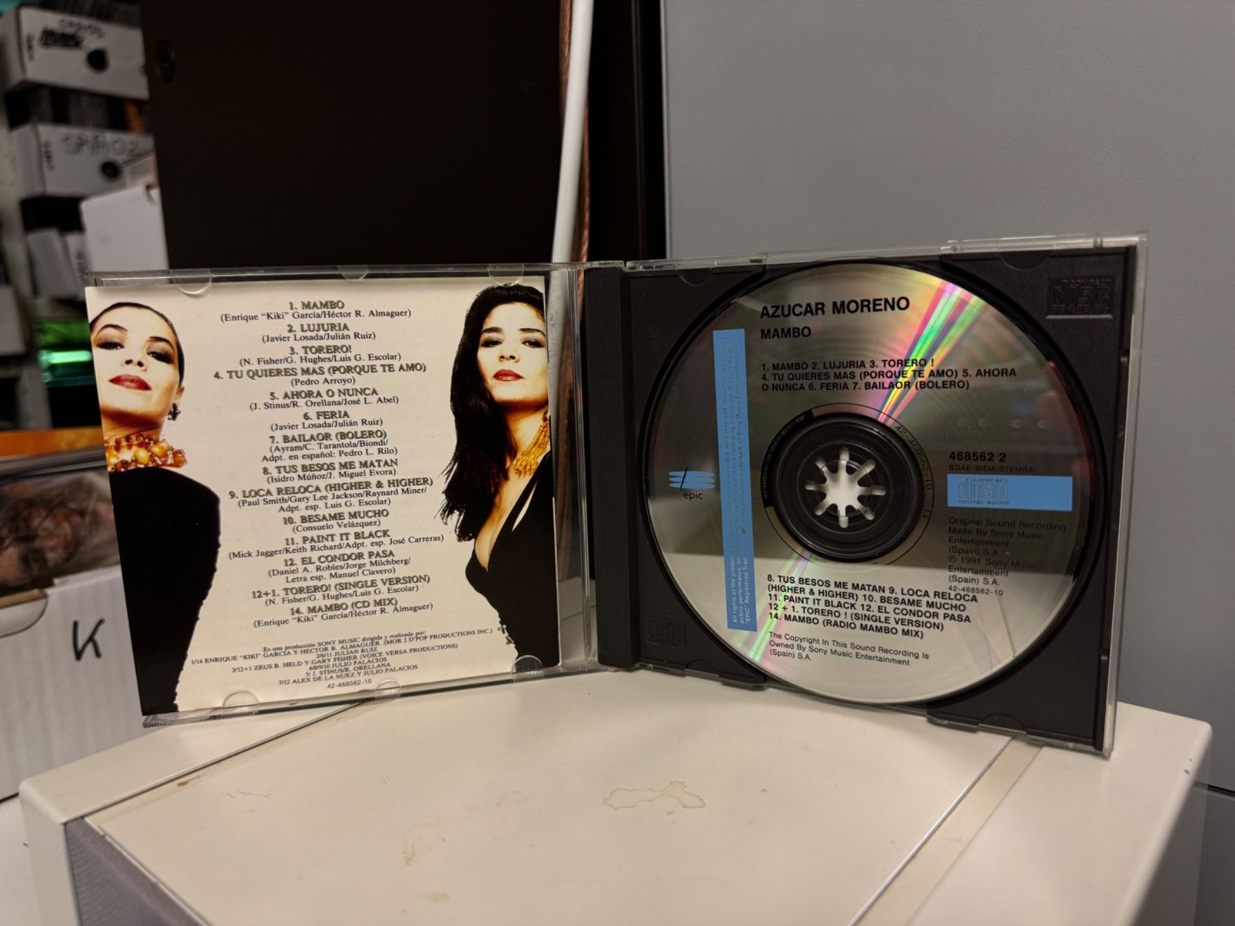 CD: Azucar Moreno - Mambo - HA11L – Usato da Küsnacht ZH venduto da Jazztilldawn 2