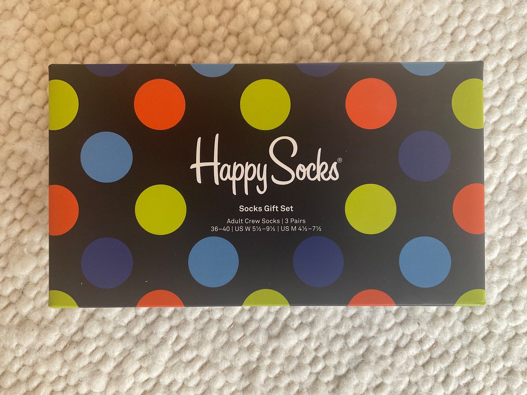 Calze: HAPPY SOCKS GIFT SET 3 ER PACK BUNT GRÖSSE 36-40 – Nuovo e nell'imballaggio originale da Scuol venduto da Lotus2020 1
