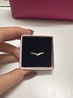 PANDORA Anello Desiderio Scintillante Asimmetrico