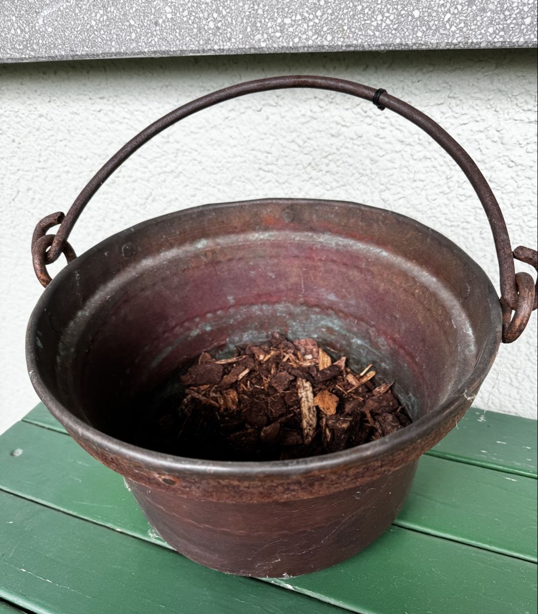 Vasi per fiori: Kupfer Kessel mit Henkel – Usato da Birr venduto da Calico