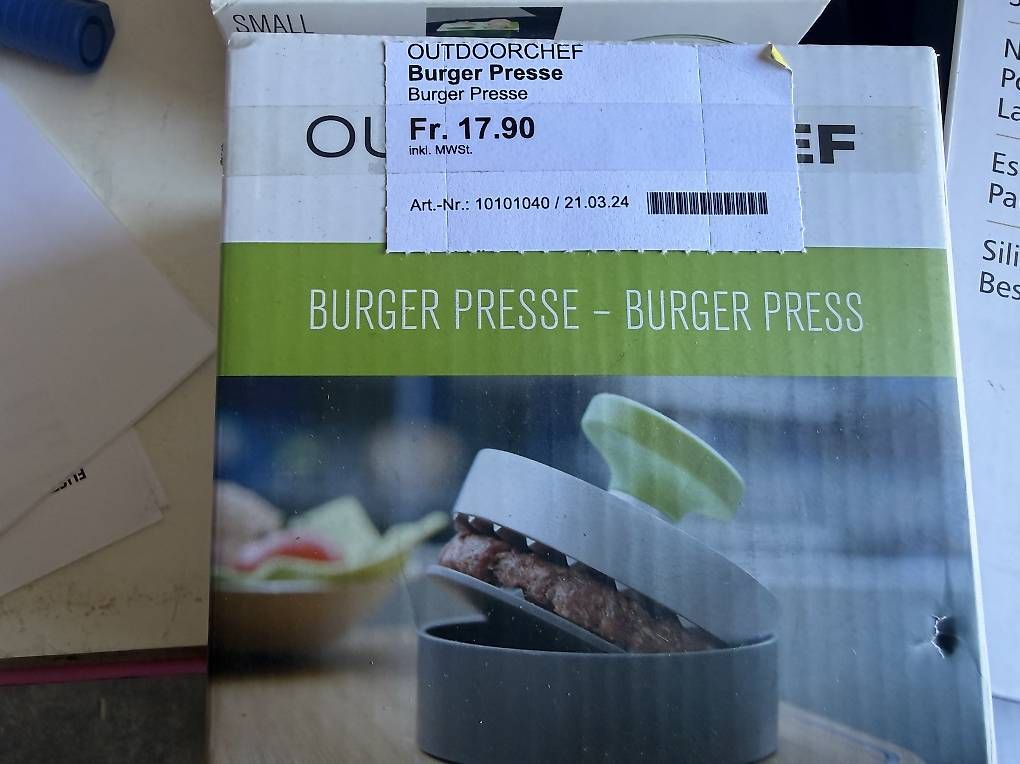 Teglie da forno: %2 Silikonmatten, Burgerpresse und Silikon Form, neu – Nuovo e nell'imballaggio originale da Necker venduto da liq24 4