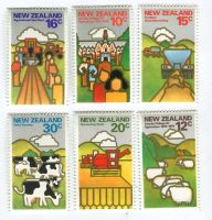 Briefmarken "Landwirtschaft". Neuseeland