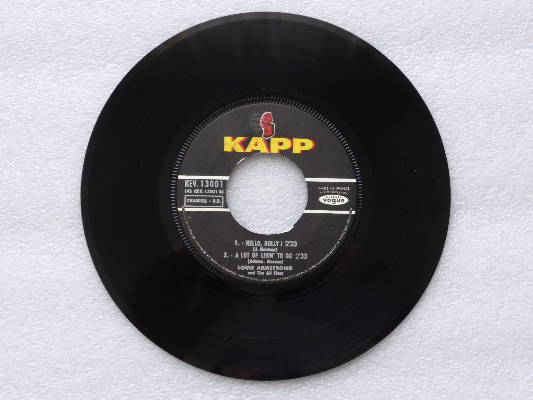 Dischi in vinile: Vinyl Single  EP  LOUIS ARMSTRONG – Usato da Küssnacht am Rigi venduto da Mondkinder 1