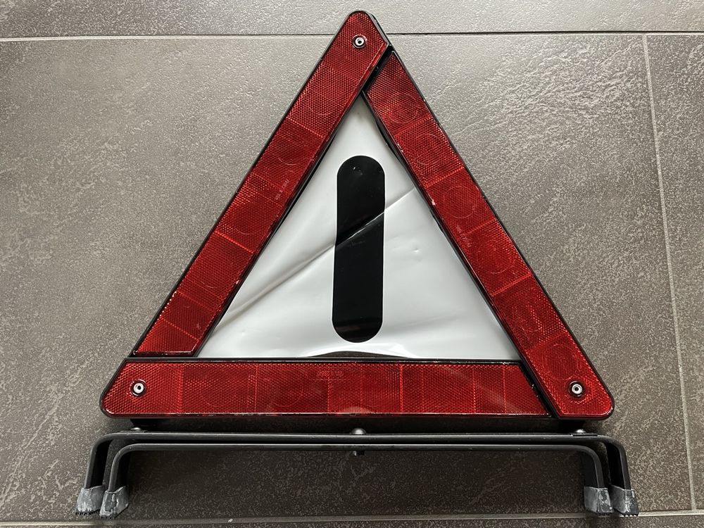 ALCA Warndreieck Mit Zertifikat - ABS Material 690g Für PKW/LKW