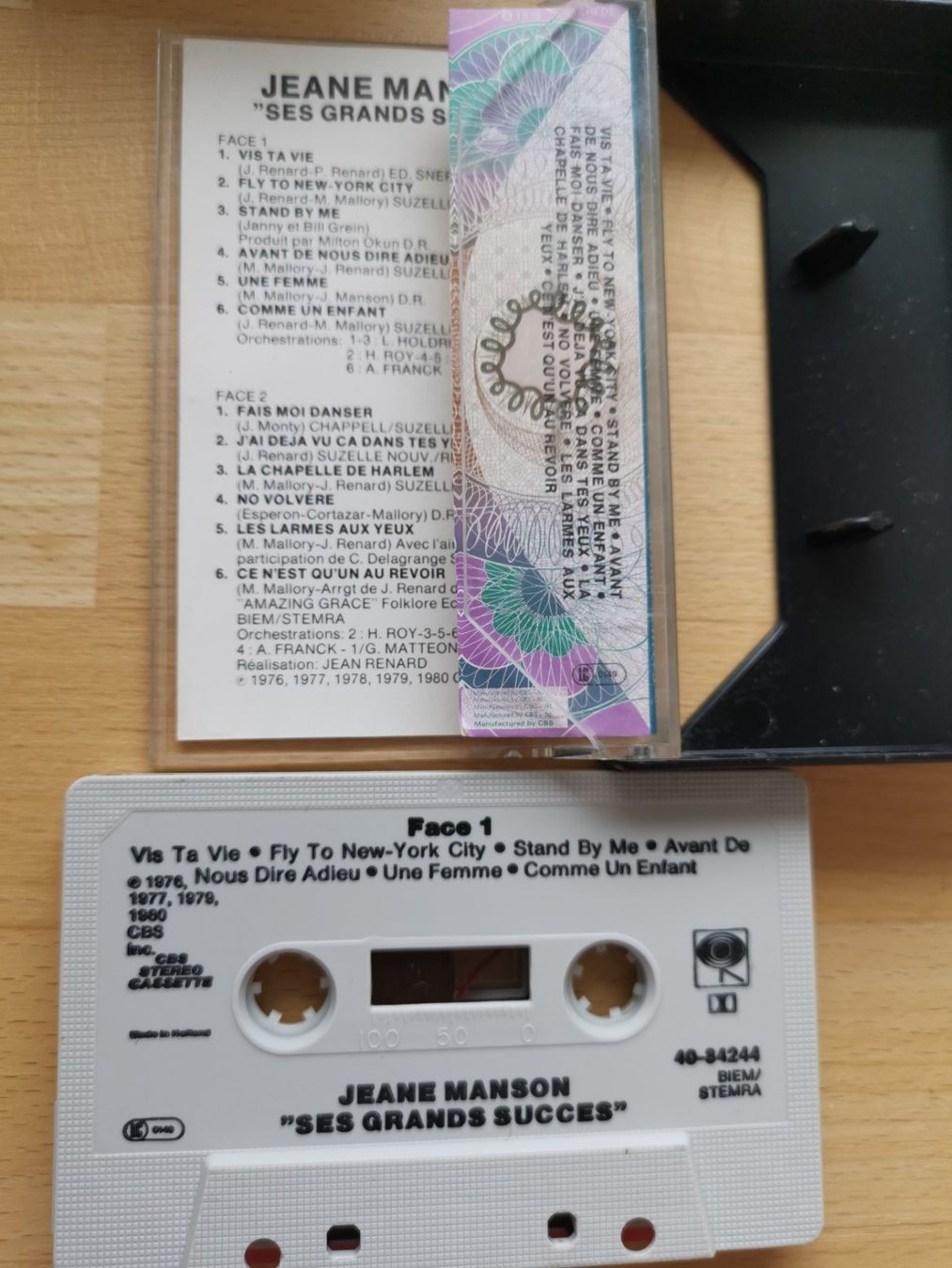 Musicassette: cassette audio Jeanne Manson – Usato da Saignelégier venduto da jos_9dsj 1