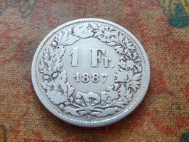 1 Fr. 1887  (Y)