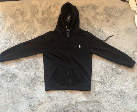 Polo Ralph Laurent Zip Hoddie (Schwarz) Grösse: M