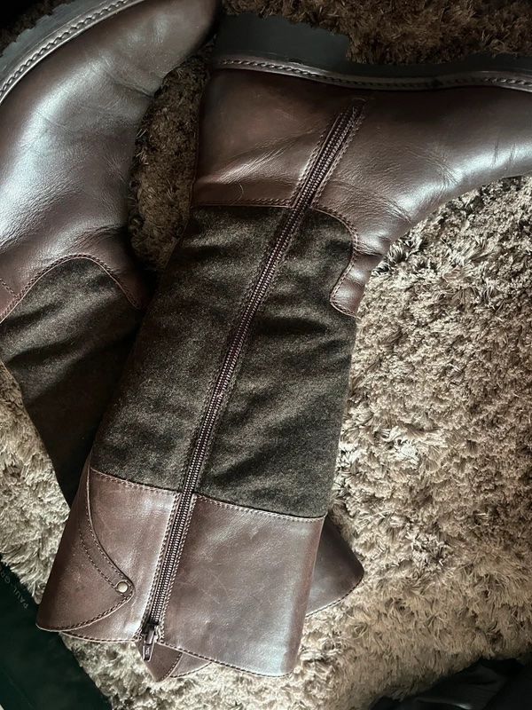 Scarpe da donna: Winterstiefel aus Leder – Nuovo (secondo la descrizione) da Rafz venduto da mar_j7dl 1