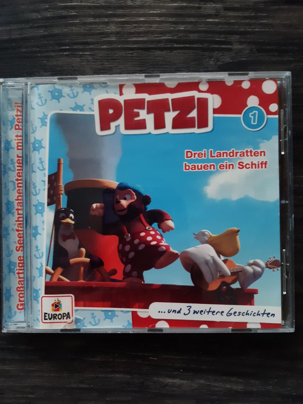 CD: CD "Petzi - Drei Landratten bauen ein Schiff" – Usato da Aadorf venduto da LamaQueen
