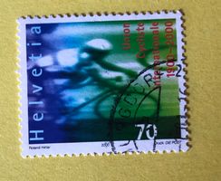 Nr.989 GESTEMPELT Radfahrer 2000   Siehe Original Fotos.  ﻿