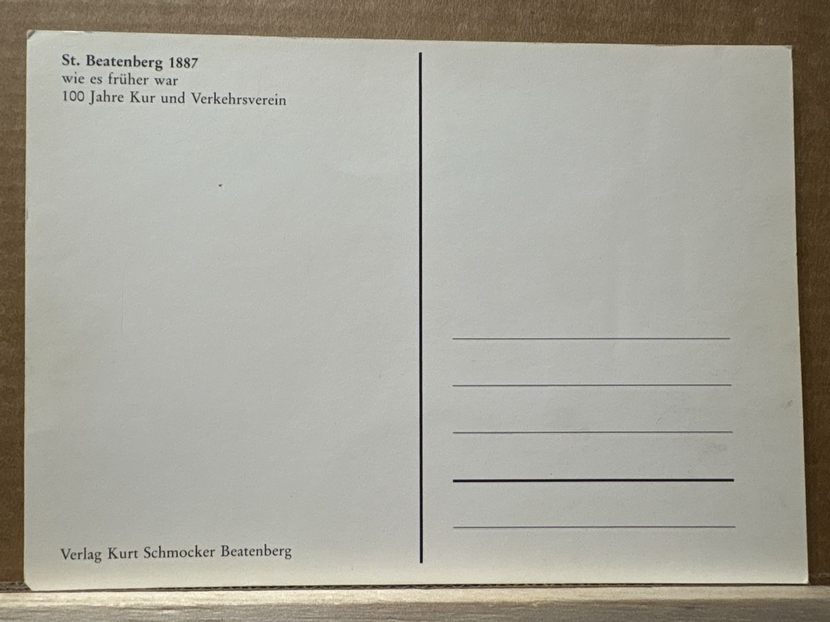 Cartoline postali: AK von St. Beatenberg – Usato da Rümlang venduto da Kartenpost1 1